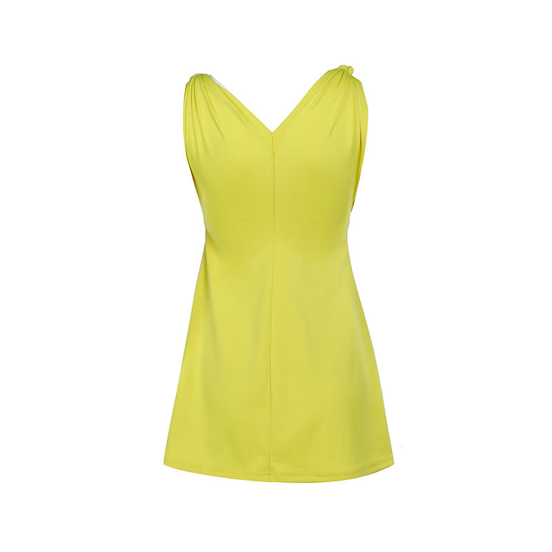 Barbieland Dress-Yellow