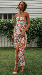 River Maxi Dress - Orange