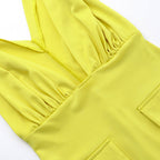 Barbieland Dress-Yellow