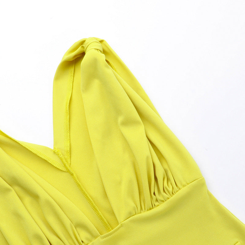 Barbieland Dress-Yellow