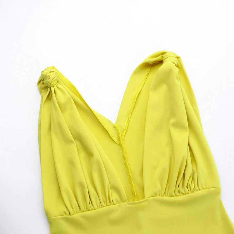 Barbieland Dress-Yellow
