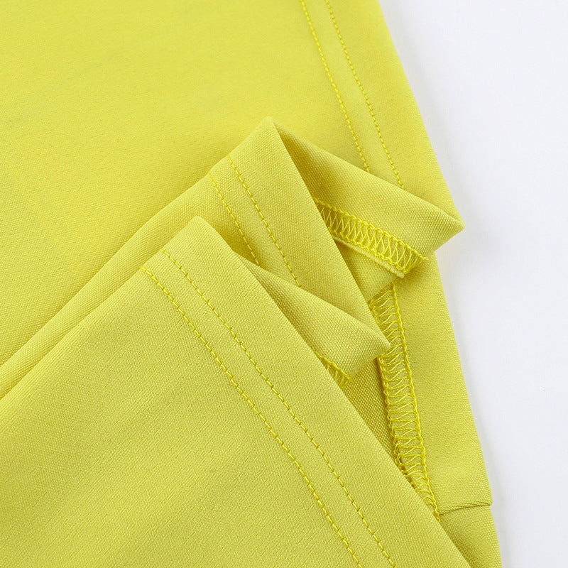Barbieland Dress-Yellow