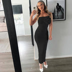 Flower Diva Dress-Black
