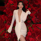 Lisa Mini Dress-White