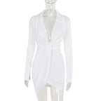 Lisa Mini Dress-White