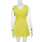 Barbieland Dress-Yellow
