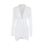 Lisa Mini Dress-White