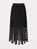 Circle Frill Skirt (Black)
