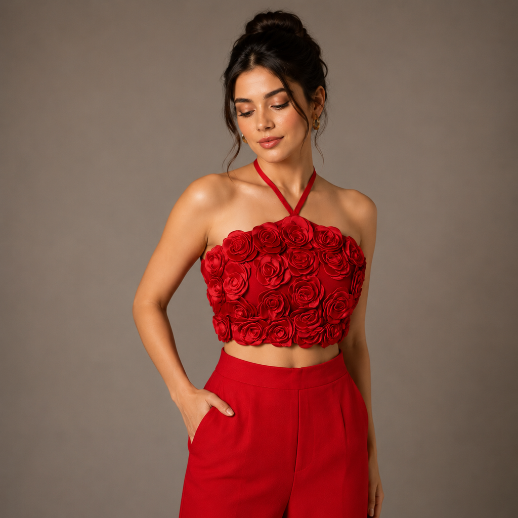 Rose Set Red