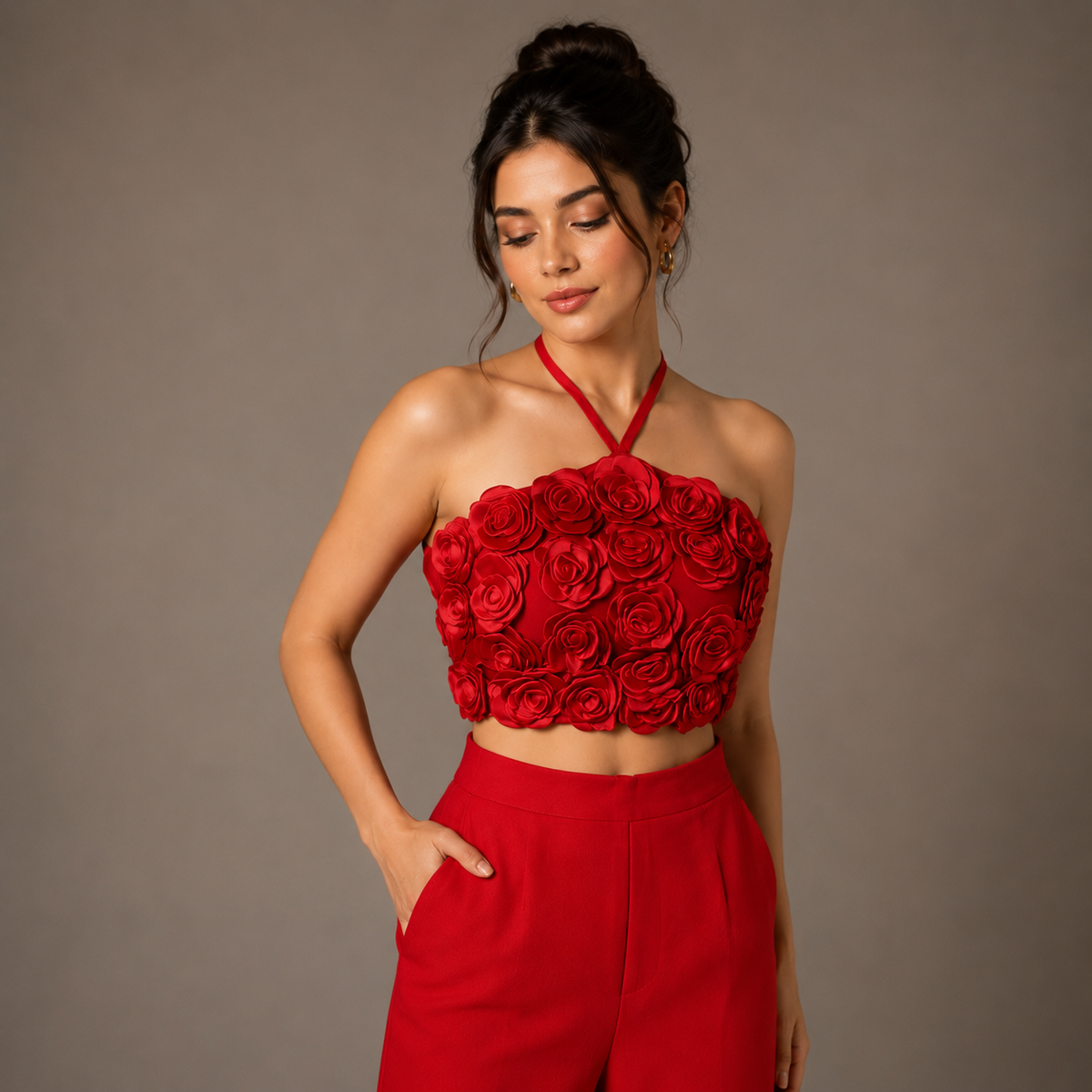 Rose Set Red