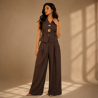 Cocoa Buttons Co-ord set
