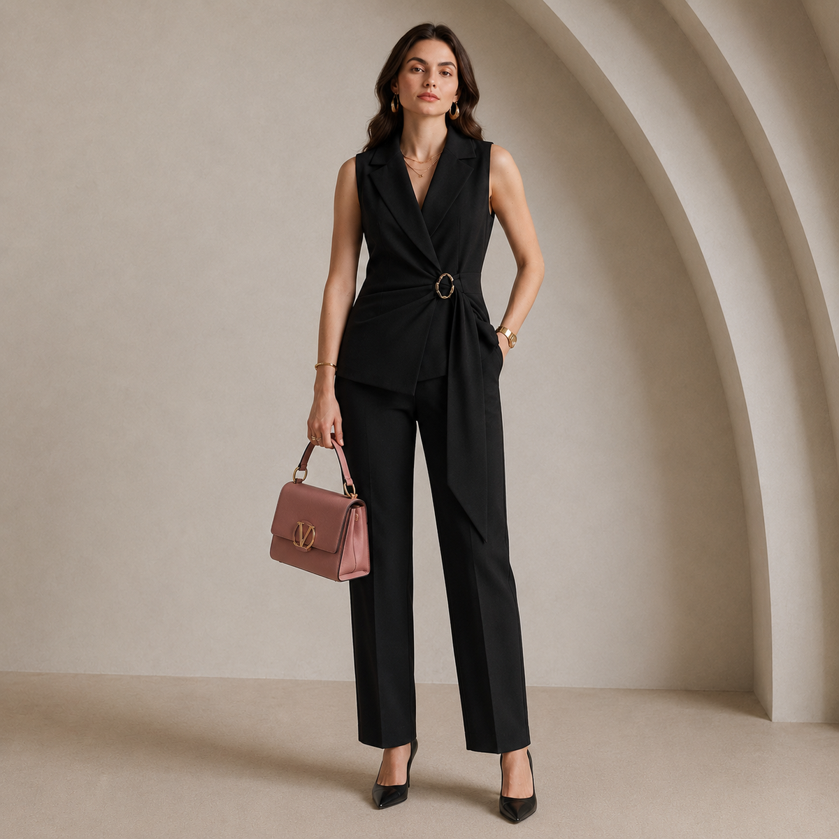 Golden Buckle Co-ord set
