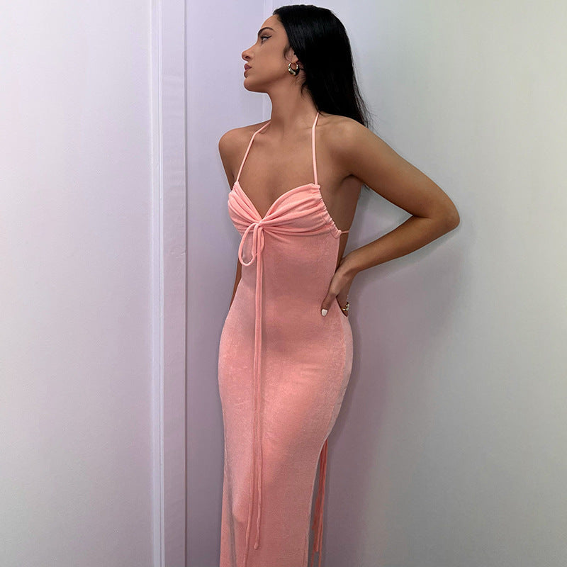 Rowena Dress - Pink