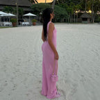 Wanderer Maxi Dress - Pink