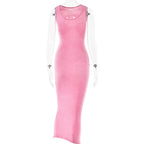Wanderer Maxi Dress - Pink