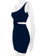 Reny Dress - Navy Blue