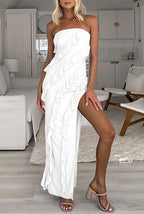 Azrim Maxi Dress - White