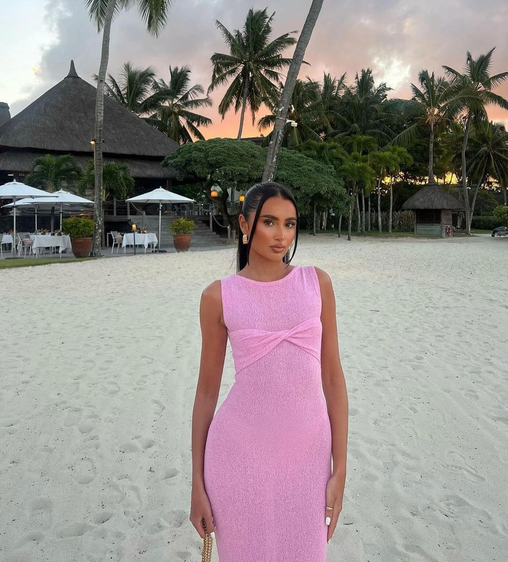 Wanderer Maxi Dress - Pink