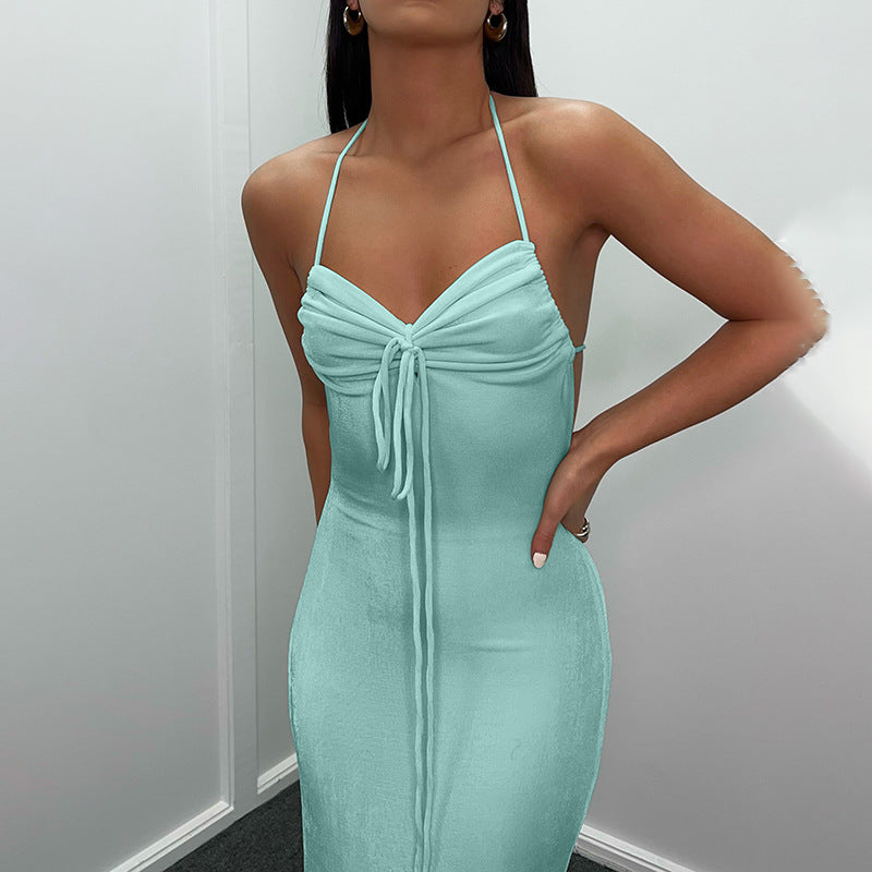 Rowena Dress - Blue