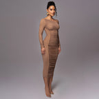 Zane Dress - Brown