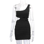 Narcissa Mini Dress - Black