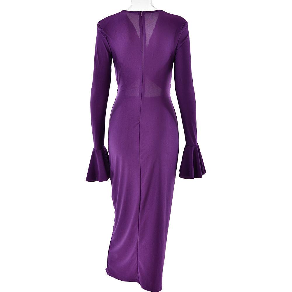 Nadia Dress - Purple