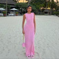 Wanderer Maxi Dress - Pink