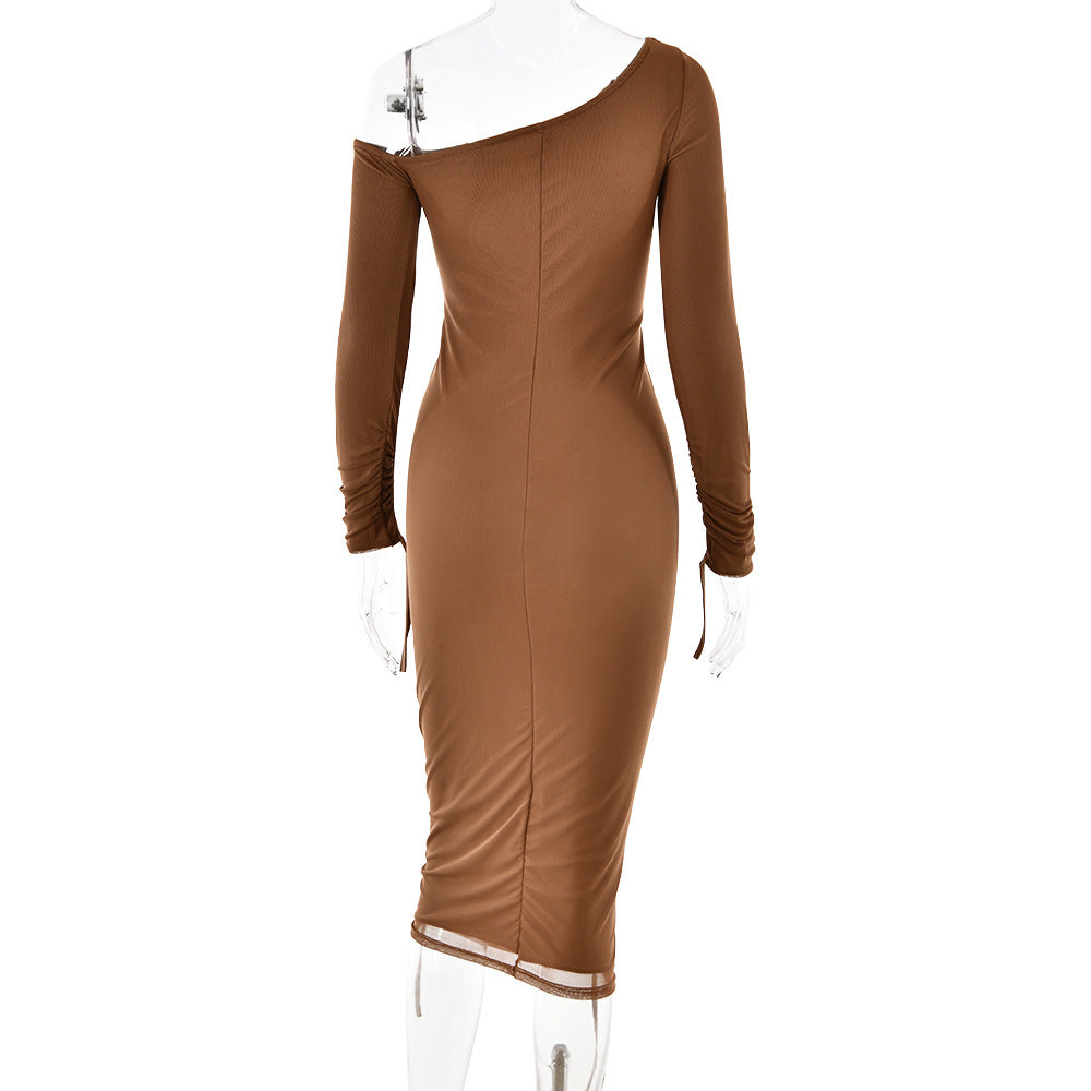 Zane Dress - Brown